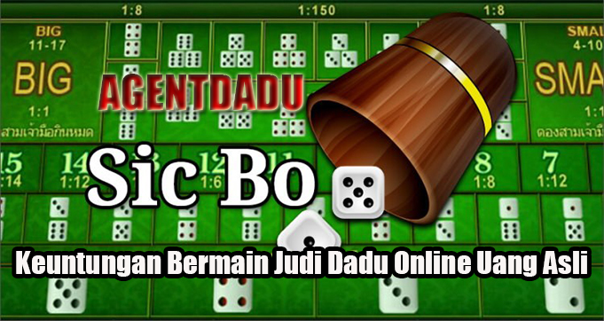 Keuntungan Bermain Judi Dadu Online Uang Asli